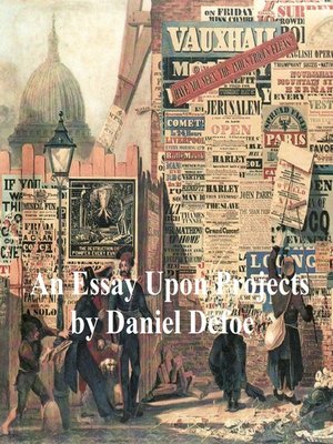 cover image of Essays Upon Projects